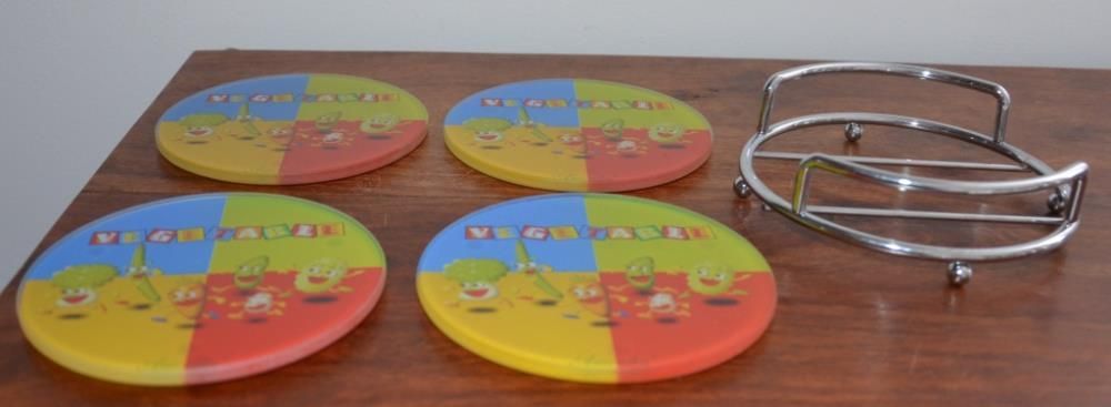 Conjunto bases para copos – Bases em vidro