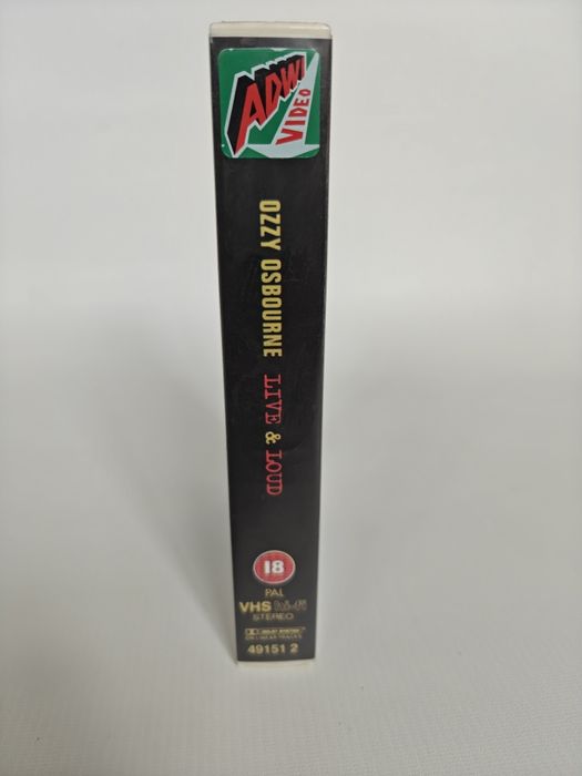 Ozzy Osbourne Live & Loud kaseta VHS koncert wydanie 1993
