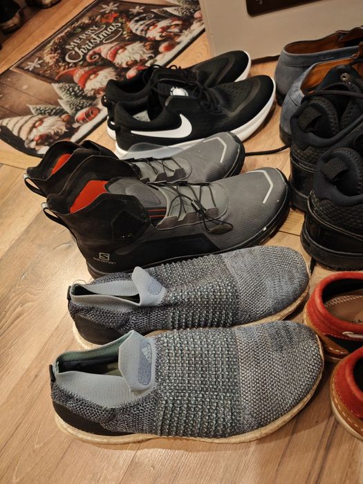 Zestaw butów Salomon Nike Timberland adidas