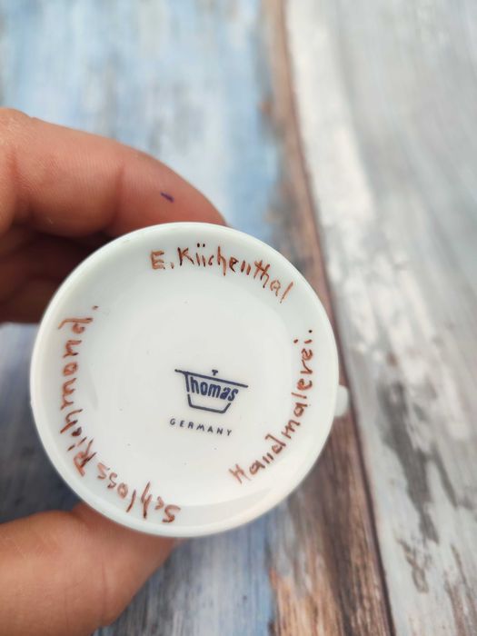 Porcelanowa filiżanka Thomas - Rosenthal - ręcznie malowana