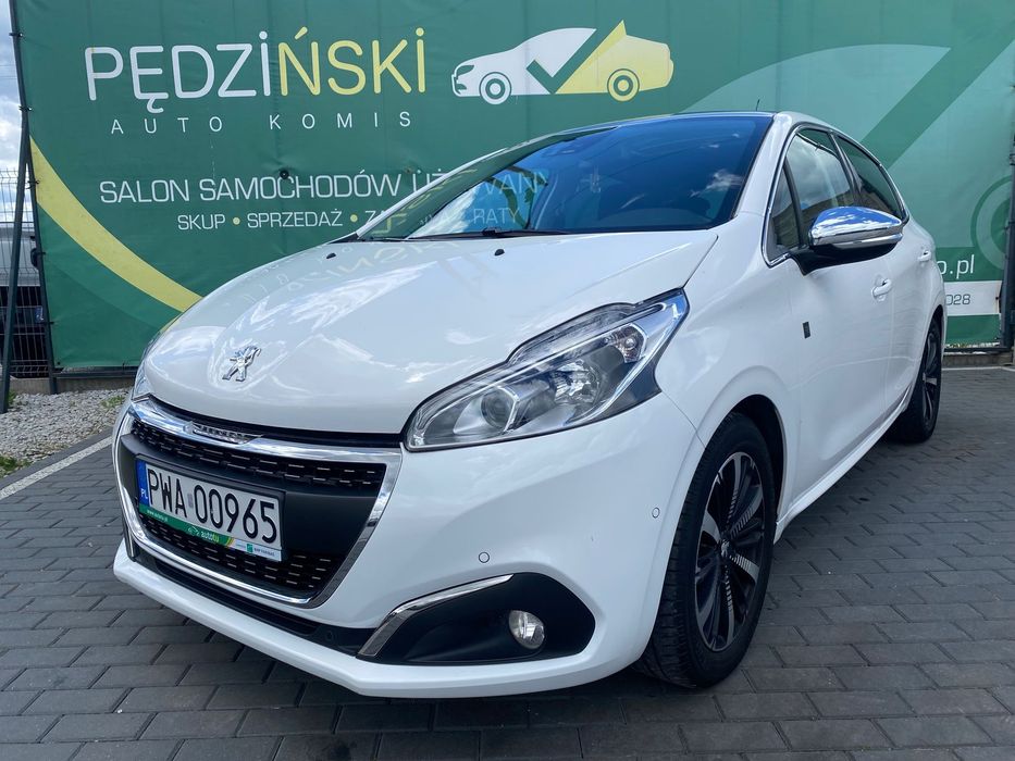Peugeot 208 Szklany Dach Bardzo Bogate Wyposażenie Zadbany!!!