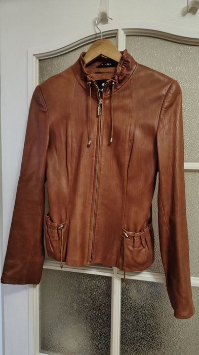 Куртка кожаная размер С