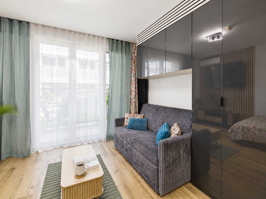 Nowoczesny apartament z miejscem postojowym - Gdańsk Śródmieście ul. Mostek 27 m²