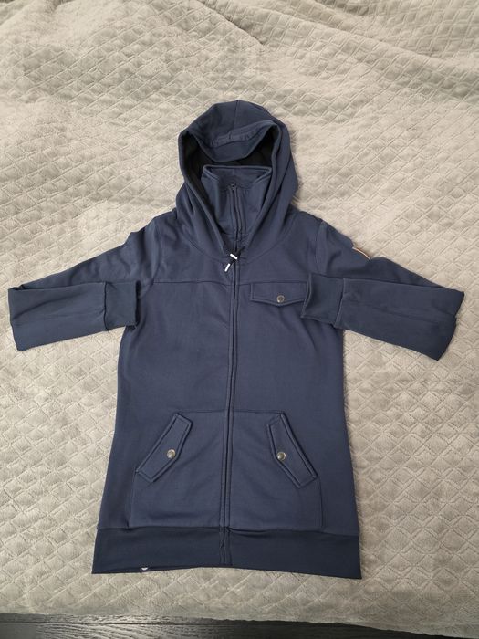 Długa bluza damska roxy z kapturem M