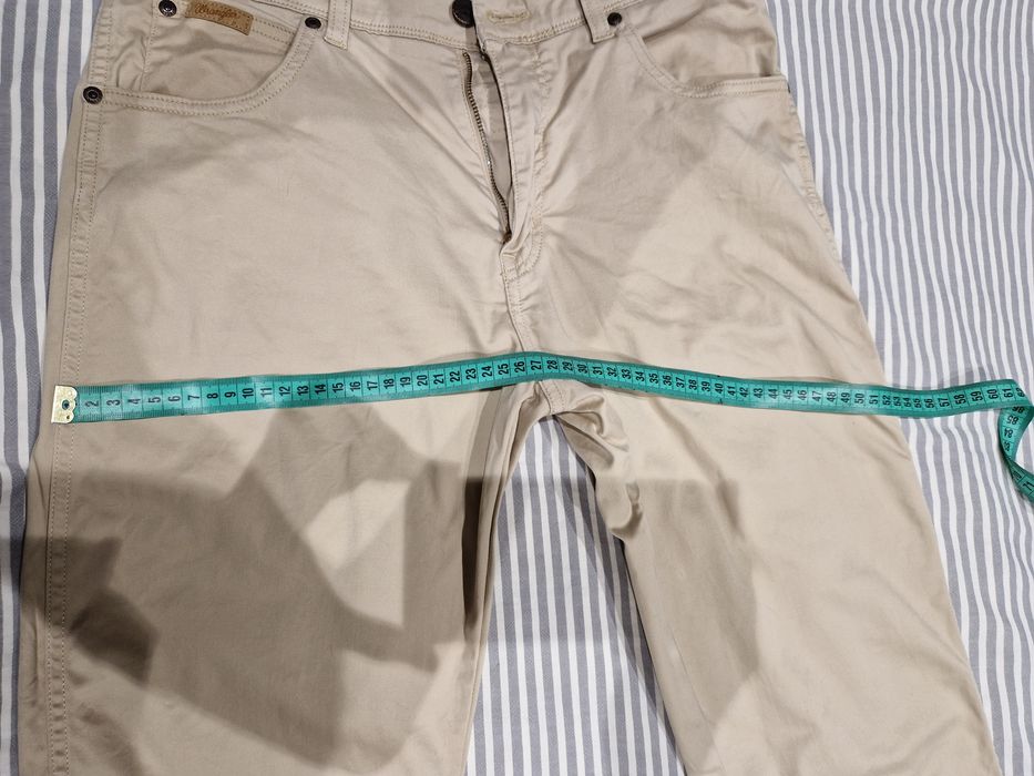 Spodnie męskie Wrangler W32 L34 Texas Slim Authentic Slim 98% bawełna