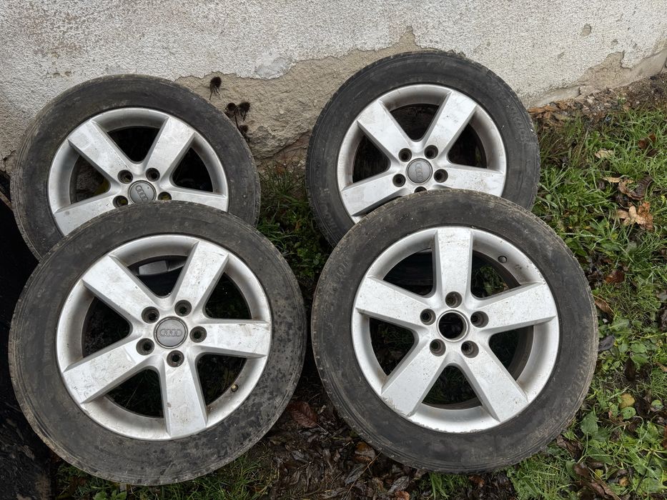 Felgi Audi 5x112 16” +opony letnie