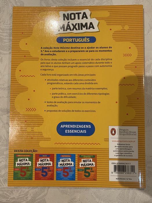 Livros exercicios Nota maxima  - 5o ano