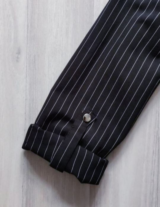 Піджак  жакет кардиган в полоску подовжений