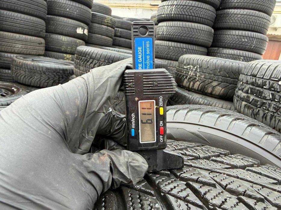 Oryginał koła 215/60R17 Tiguan Audi Skoda Bridgestone zima 6,1mm KS10