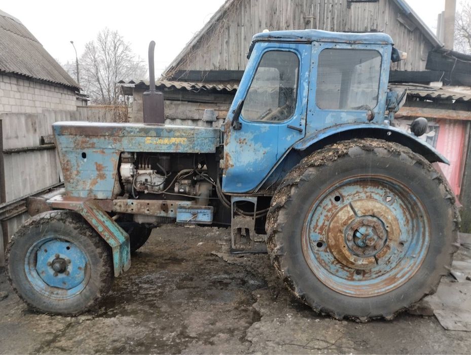 Трактор мтз-50,двигун 240-й мтз-80 з прицепом на документах