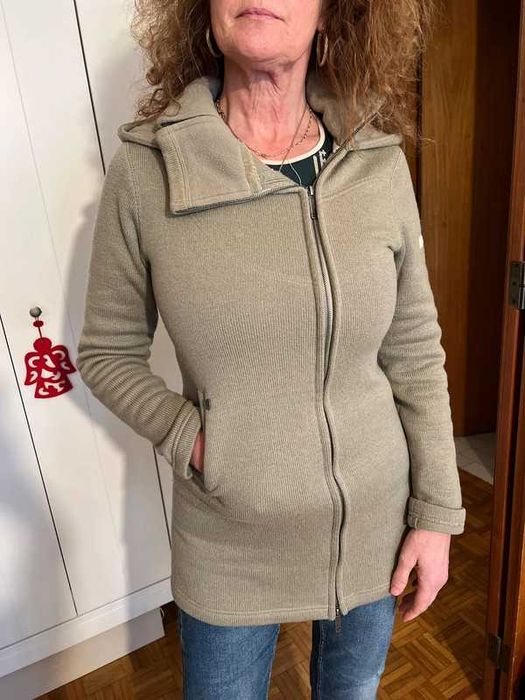 Casaco Bench. S verde seco /verde cinzento