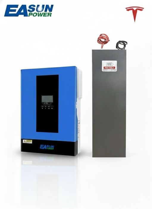 Бесперебойное питание баттарея 12квт LifePo4 + 6,2квт гибрид инвертор