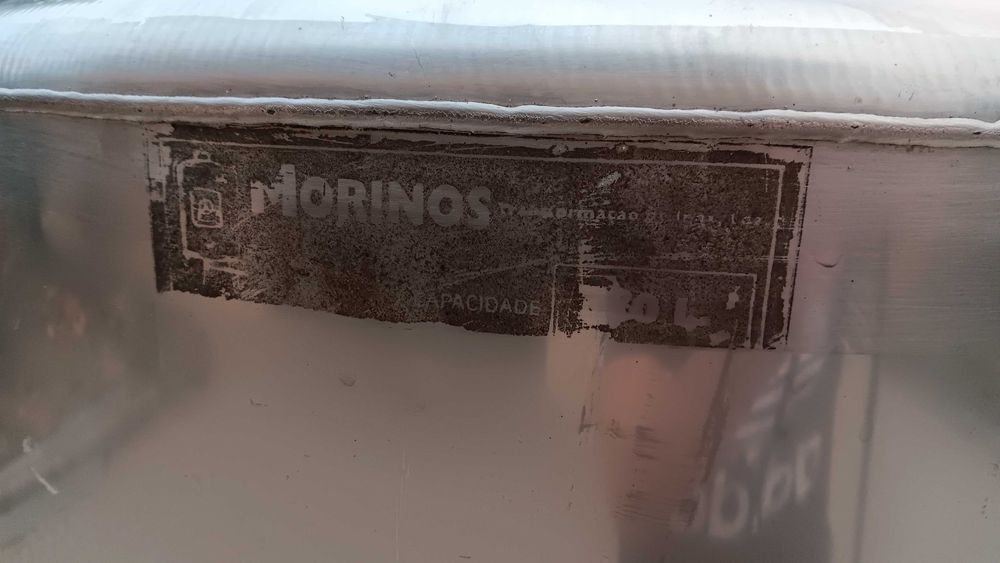 Cuba de vinho inox 550L