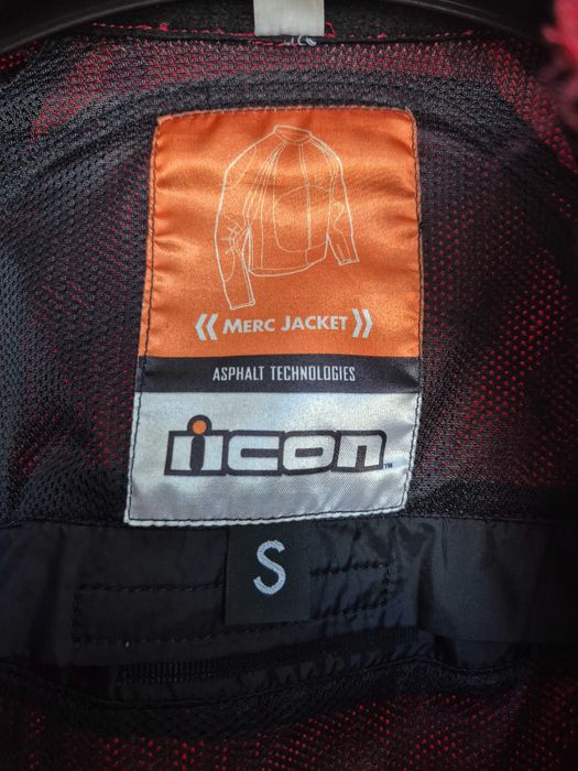 Мотокурка ICON Merc Asphalt Technologies Jacket S