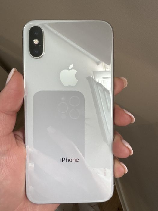 iPhone X 64GB Silver (оригінал, б/у)