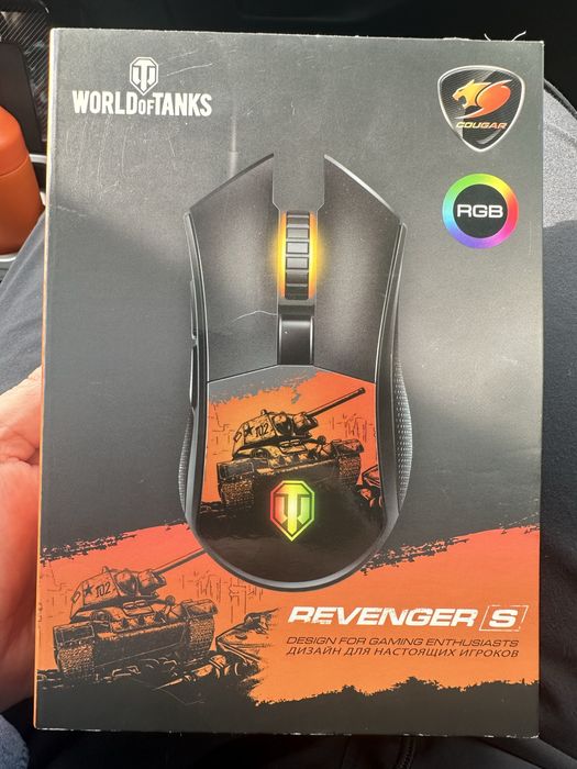 Ігрова миша Coguar Revenger S World of Tanks (Black)