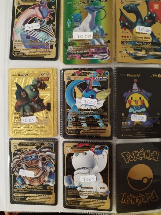Cartas Pokémon individuais