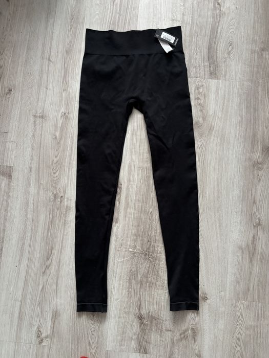 legginsy czarne Boohoo