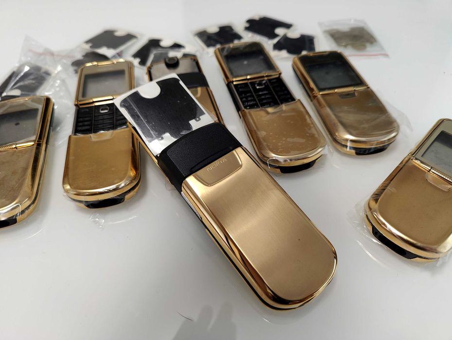 НОВЫЕ корпуса Nokia 8800 CLASSIC GOLD/8800d Sirocco/8800e1 Carbon Arte