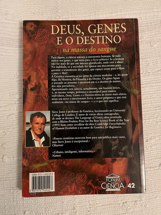 Deus, Genes e o Destino de Steve Jones Genética