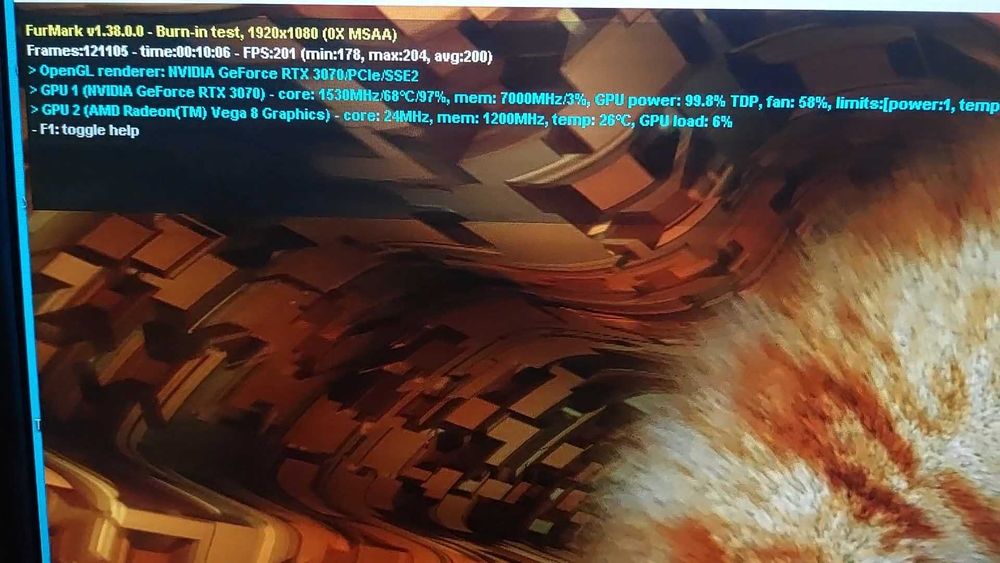 Відеокарта MSI GeForce RTX 3070 VENTUS 2X OC (не LHR, Samsung)