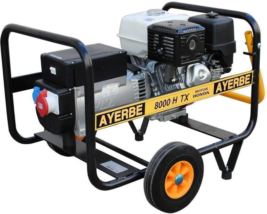 Электростанция HONDA 7-8кВА/400В генератор AYERBE 8000H AYERBE-Испания