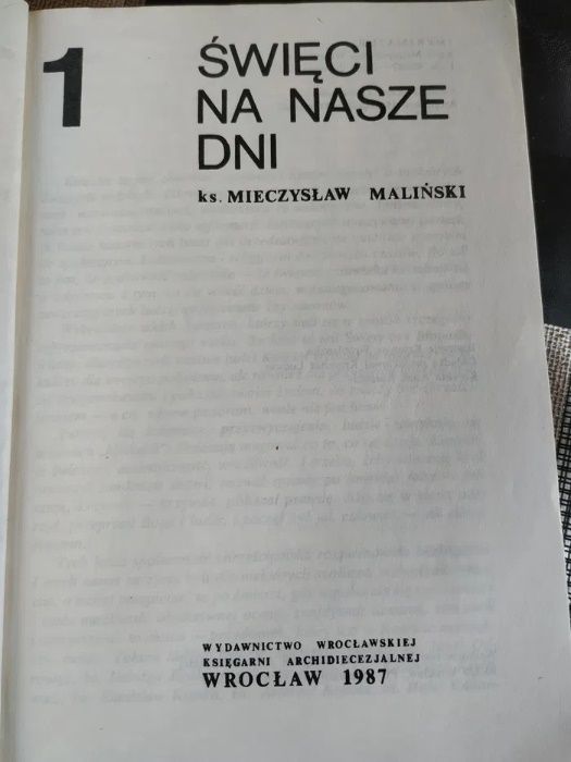 Miłość nigdy nie ustaje Kapusta oraz Święci na nasze dni cz1 Maliński