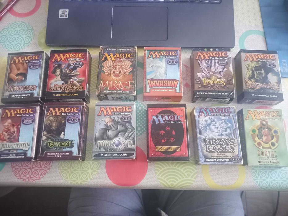 Caixas vazias MAgic the gathering