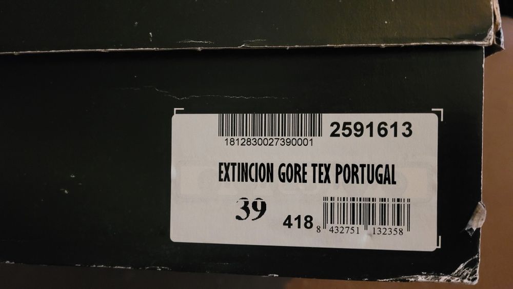 Botas novas - FAL Extincion Goretex
