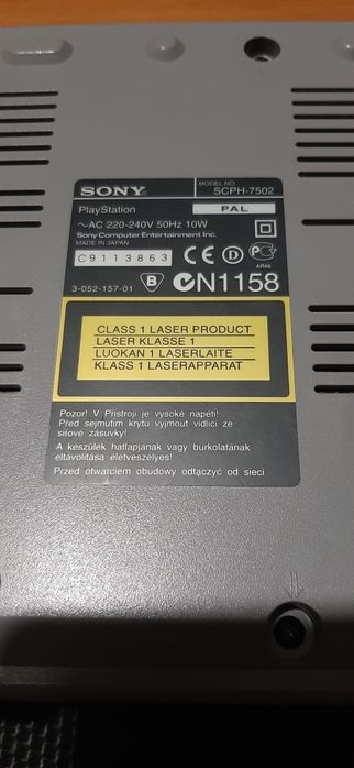 PlayStation 1 SCPH-7502 Psx pad sony