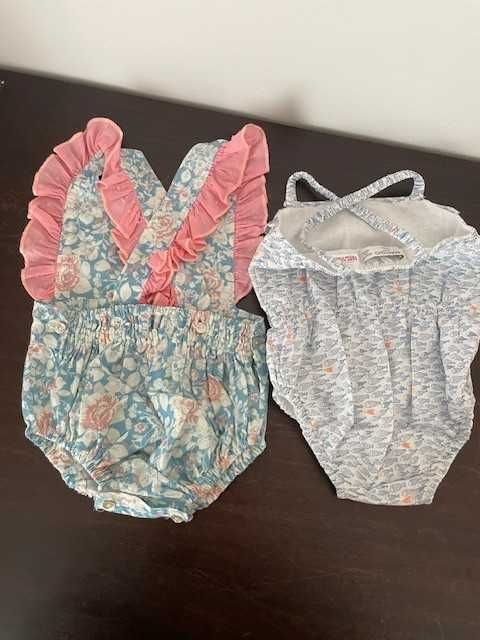 Coleçao Primavera-Verão: 2 Vestidos e 2 bodys, como novos, hiper mega fofos!!!
