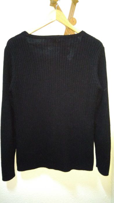 Black knitted jacket, size M/L, by MO64740866977665123