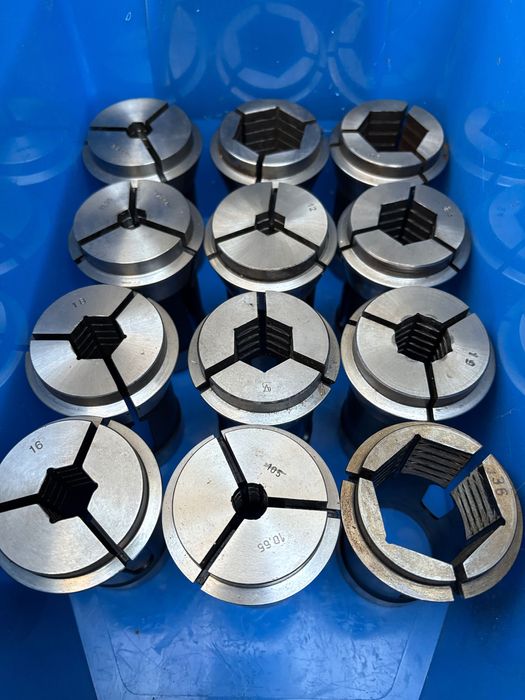 Набір цанг типу 173E для токарного верстата