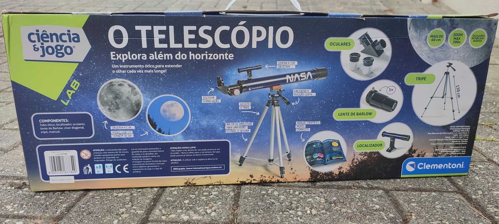 Telescópio NASA  / anos 8+