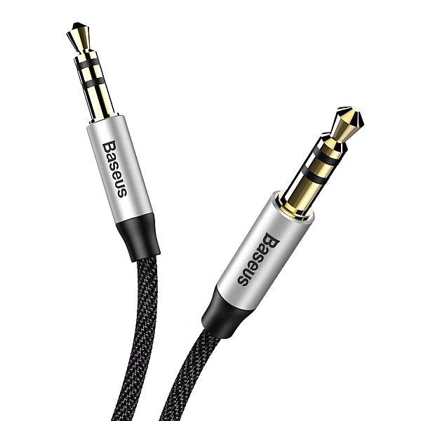 Baseus Yiven M30 kabel audio stereo AUX 3,5 mm męski mini jack 1,5m sr