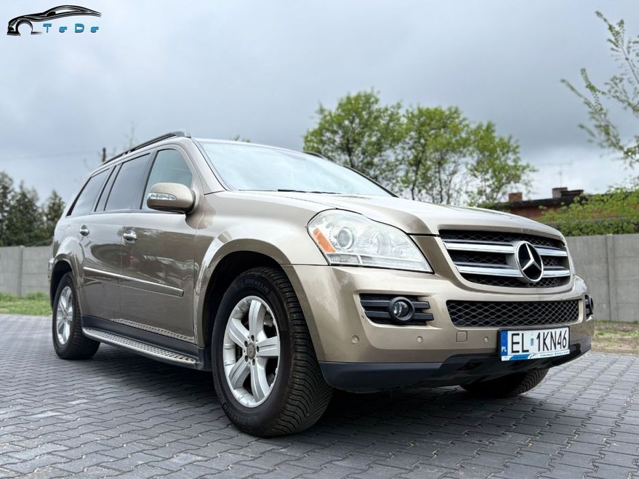 Mercedes-Benz GL 3.0CDI 225KM Super STAN udokumentowany PRZEBIEG Serwisowany Opłaty