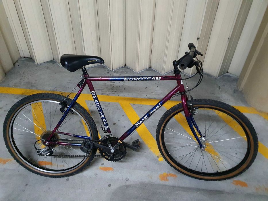 Bicicleta BTT Vintage Euroteam Roda 26 (21 Vel.) – Lubrificada