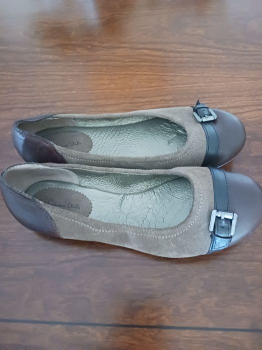 Sabrinas com fivelas, Massimo Dutti, tamanho 35