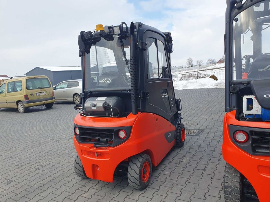 Wózek widlak LINDE H20T 18r Triplex 4 sekcje Kabina L.Drogowe H25 H18