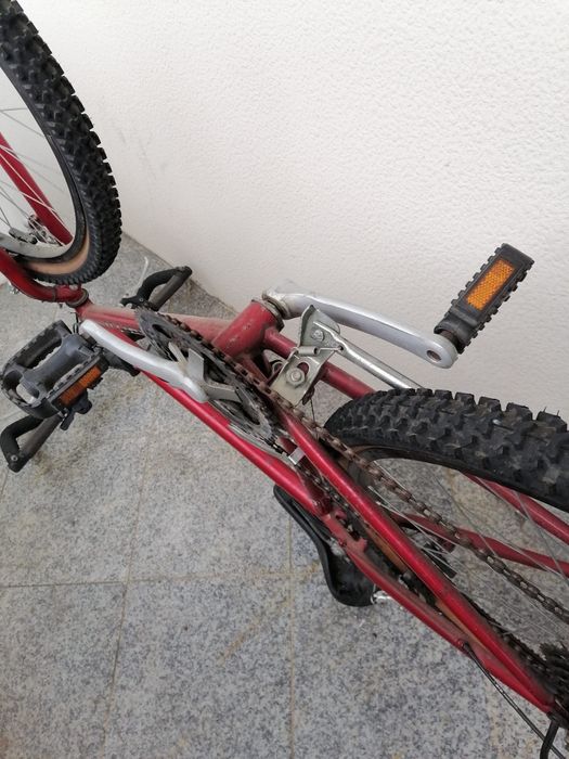 Bicicleta orbita challenger vermelha