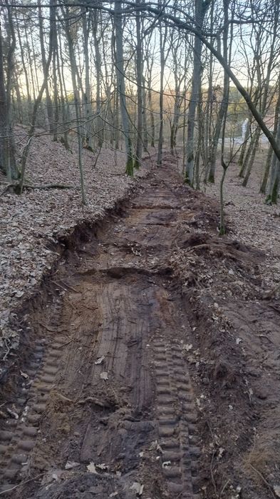 Piach żwir kamień brodnica wywrotka hds minikoparka