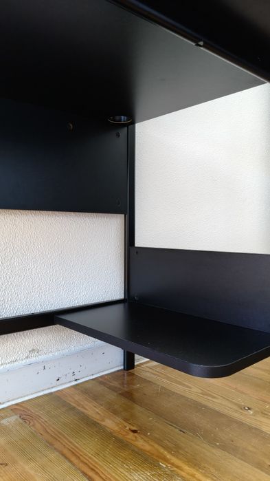 Secretária p/gaming - fredde - Preto