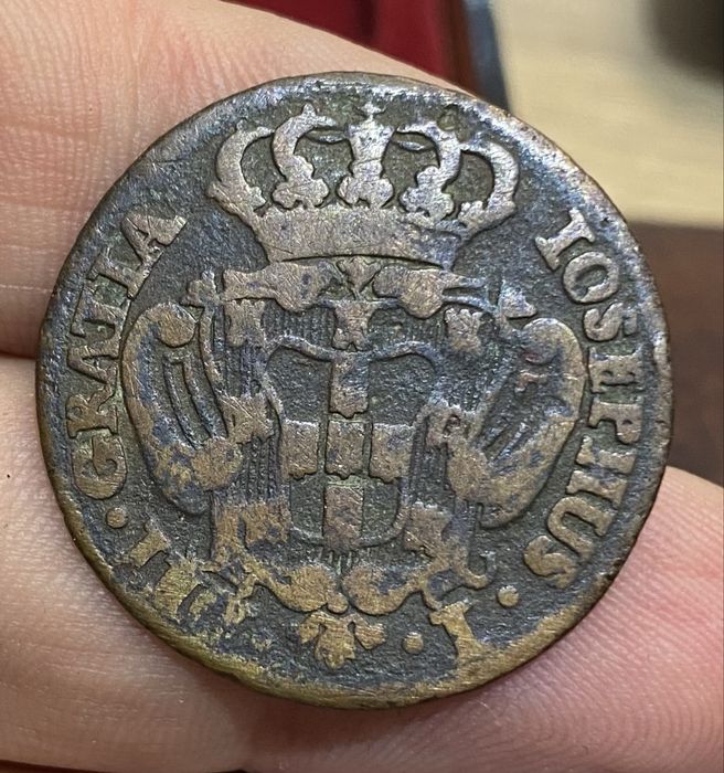 Moeda  319 - V Reis D JOSE I - 1752