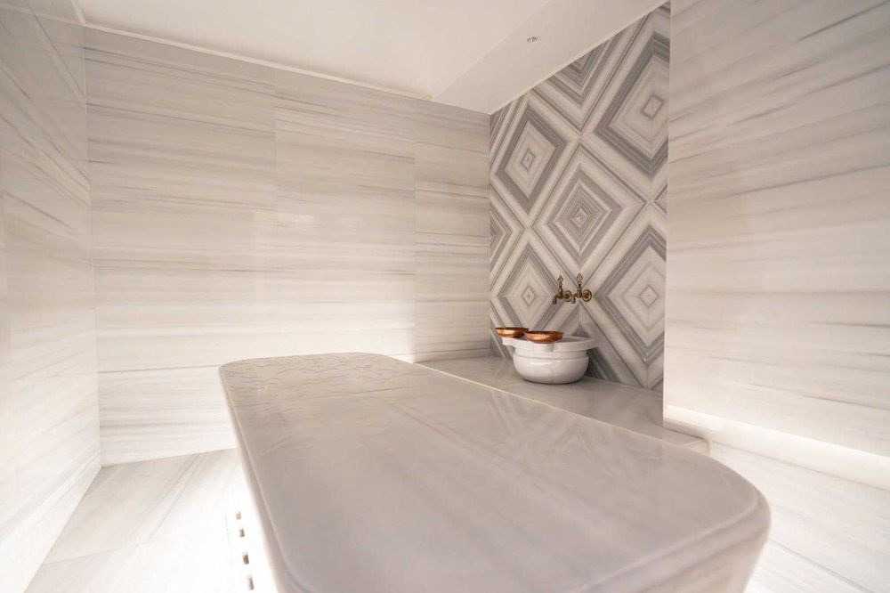 Аренда квартиры 1+1 в новом жилом комплeксe в Тюрклepе, Алaния I 47