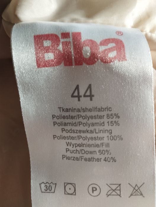 Kurtka puchowa biba 44-46