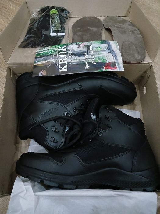 Новые Демисезонные тактические ботинки Krok полиция 46 размер