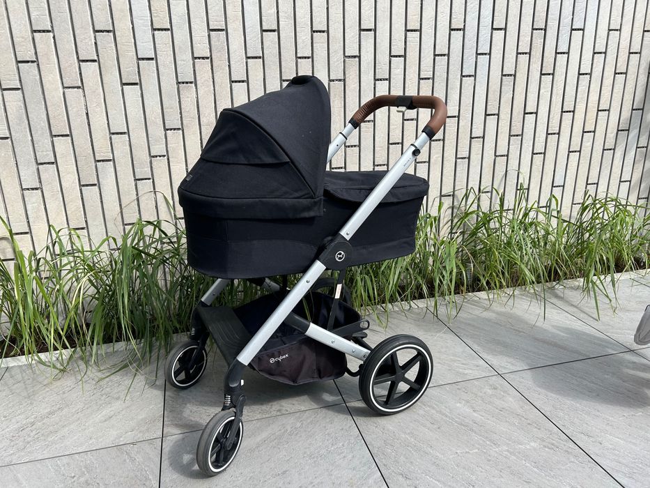Wózek 2w1 Cybex Balios SLux Deep Black / Silver