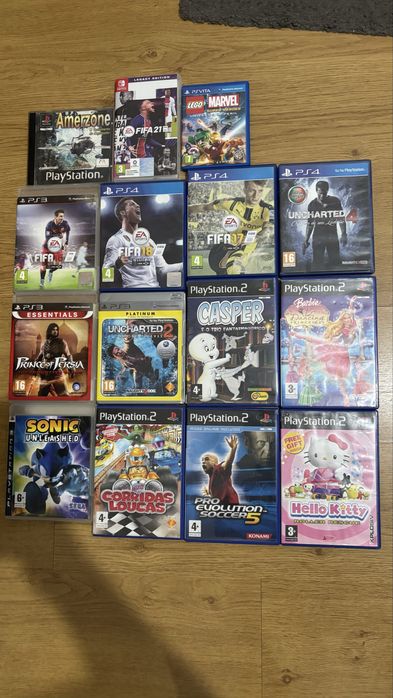 Vendo conjunto de jogos