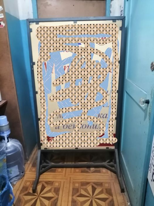 Стелаж металевий не розбірний