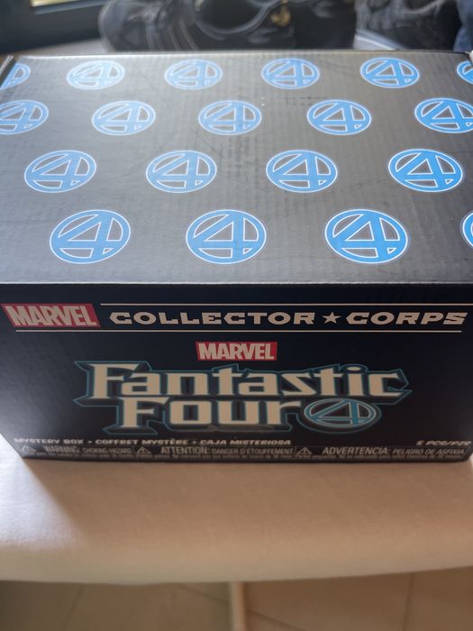 Marvel collector corps box fantastic 4 pop